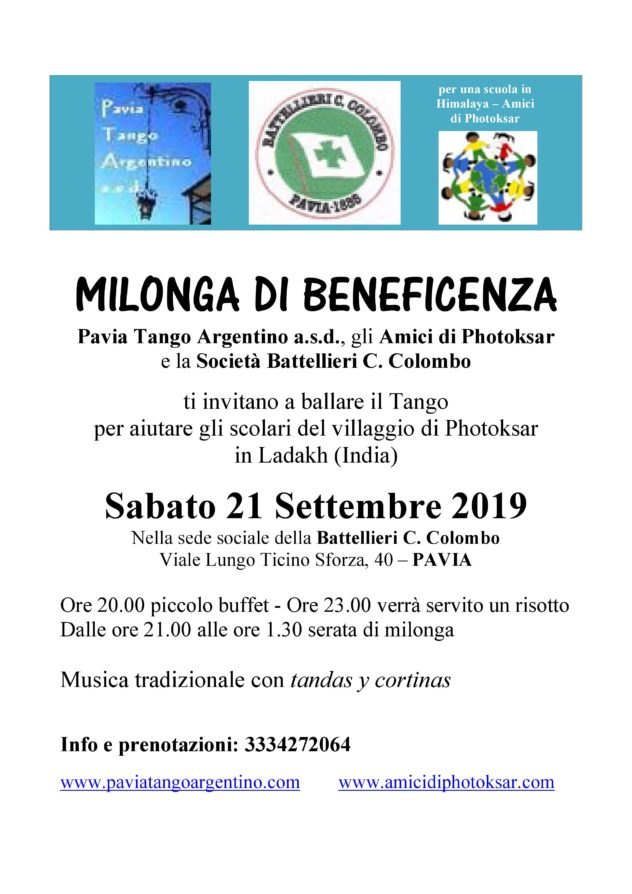 Milonga beneficenza